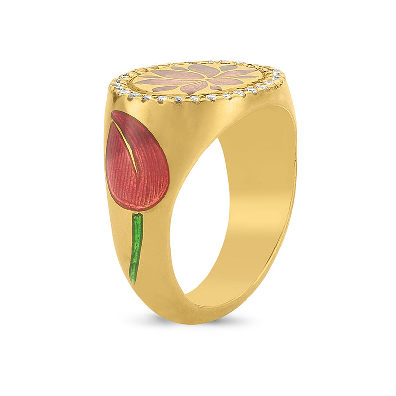 Kamala Ring - Solid Gold