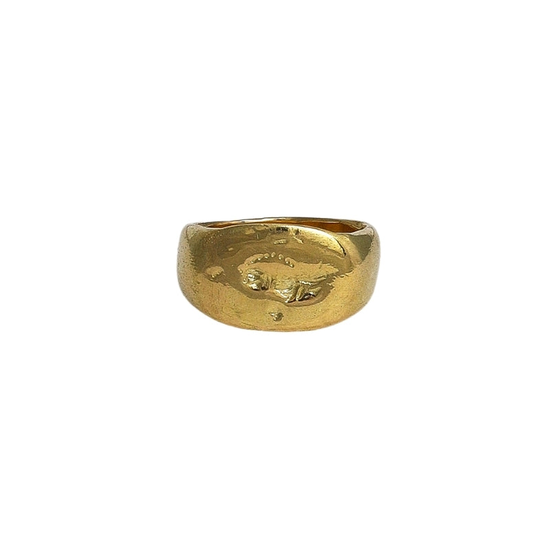 Amyclides Signet Ring - Solid Gold