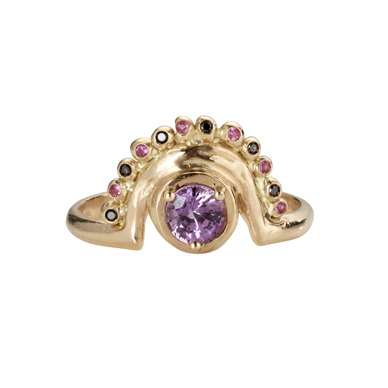 Ceres Hearth Ring - Solid Gold