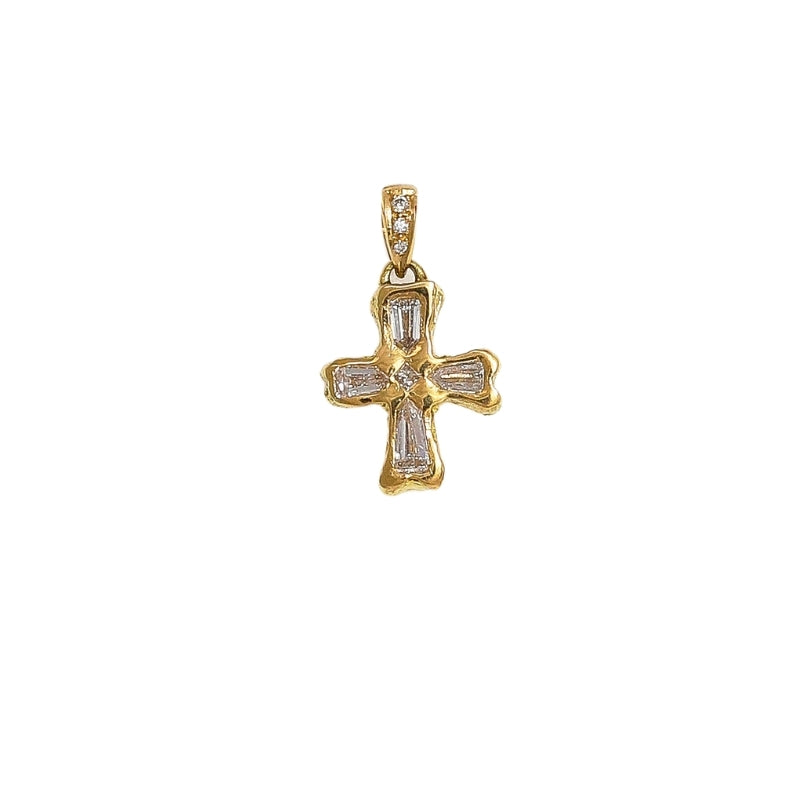 Ezekiel Pendant with Diamond - Solid Gold