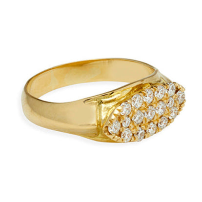 Ceyx Ring with Diamond - Solid Gold