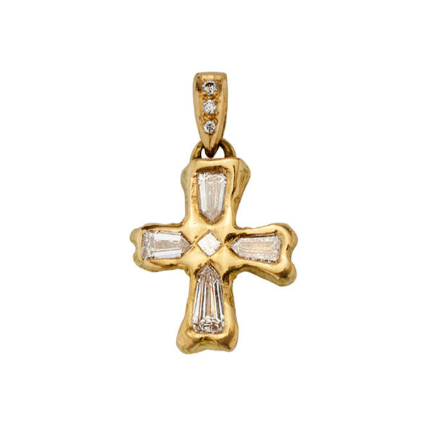 Ezekiel Pendant with Diamond - Solid Gold