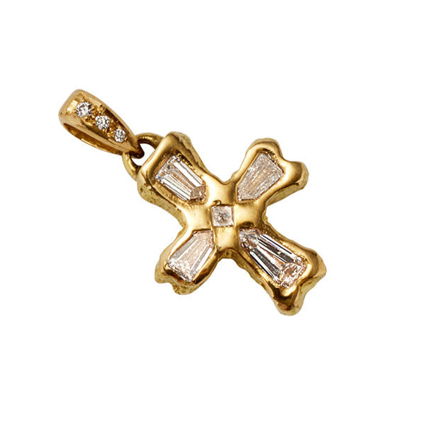 Ezekiel Pendant with Diamond - Solid Gold