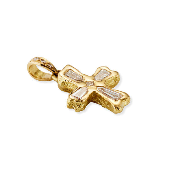 Ezekiel Pendant with Diamond - Solid Gold