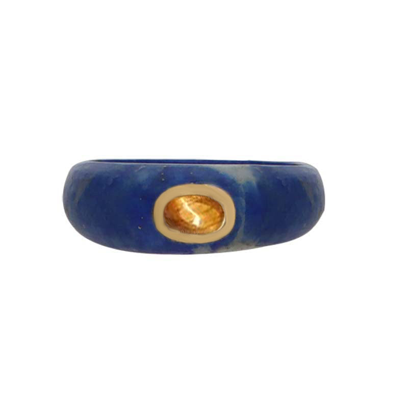 Josephine Ring in Lapis Lazuli - 24K Vermeil