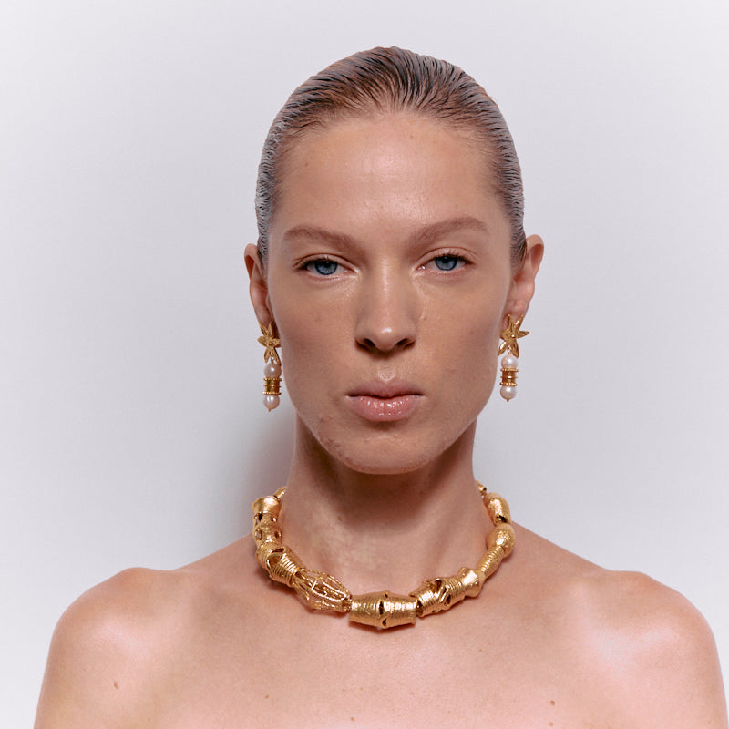 Coppe Necklace - 18K Gold Plated