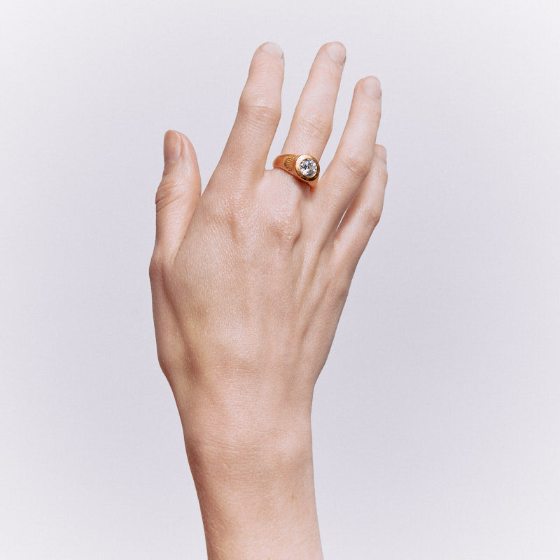 Burgundian Ring - 18K Gold Plated