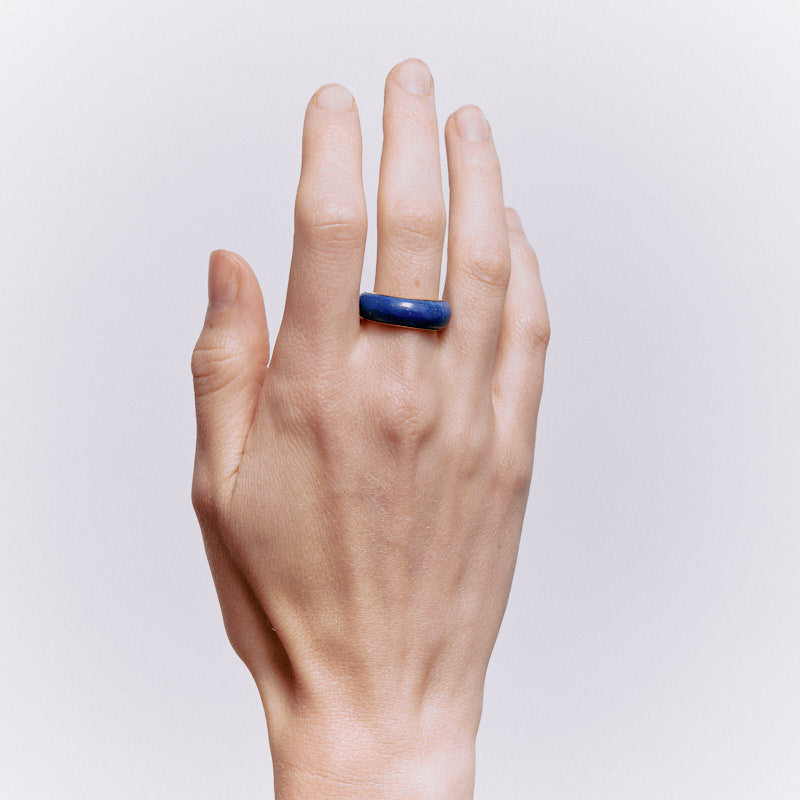 Waldoff Ring in Lapis Lazuli - 24K Vermeil