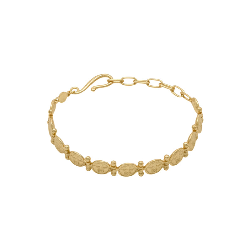 Gorgoneion Bracelet - 18K Gold Plated