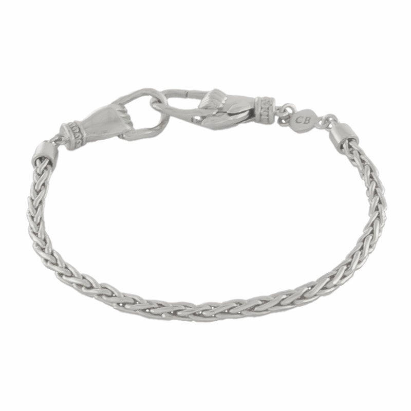 Handmade Snake Bracelet - Sterling Silver