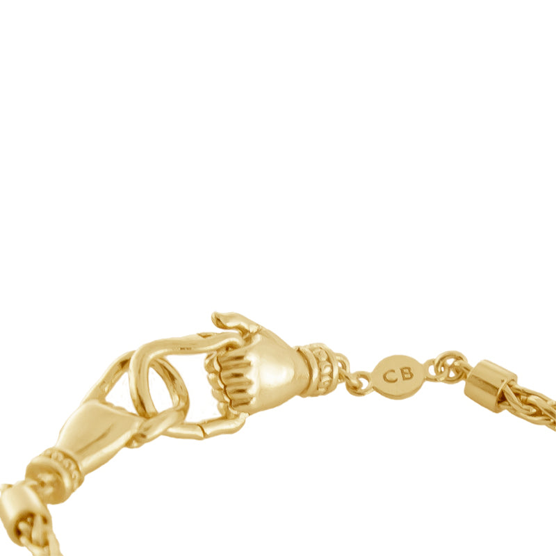 Handmade Snake Bracelet - 18K Gold Plated