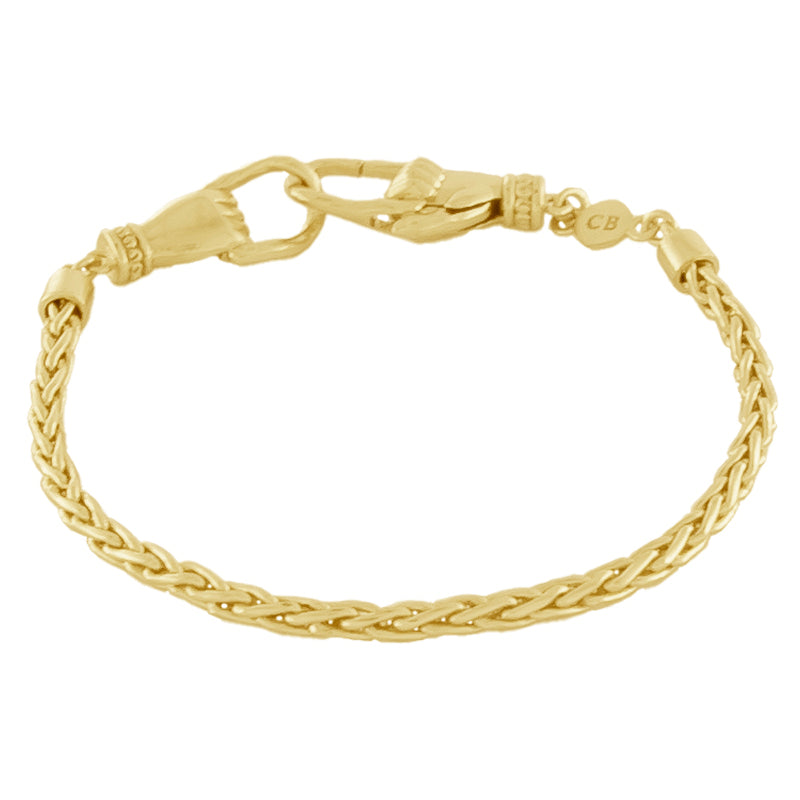 Handmade Snake Bracelet - 18K Gold Plated