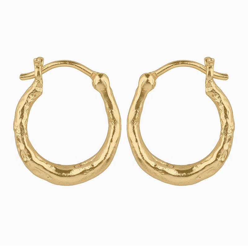 Adele Hoop Earrings - 18K Gold Plated