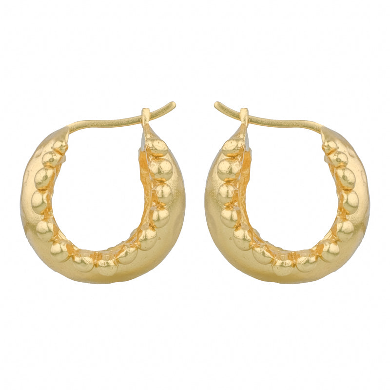 Miriam Hoops - 18K Gold Plated