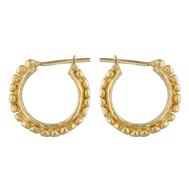 Angelica Hoops - 18K Gold Plated