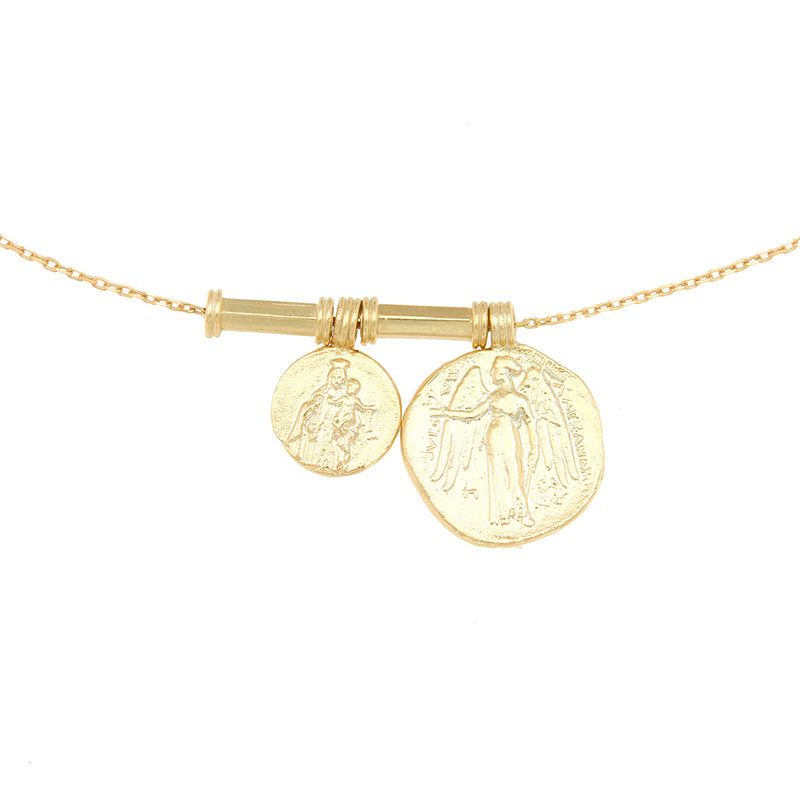 Angelus Necklace - 18K Gold Plated