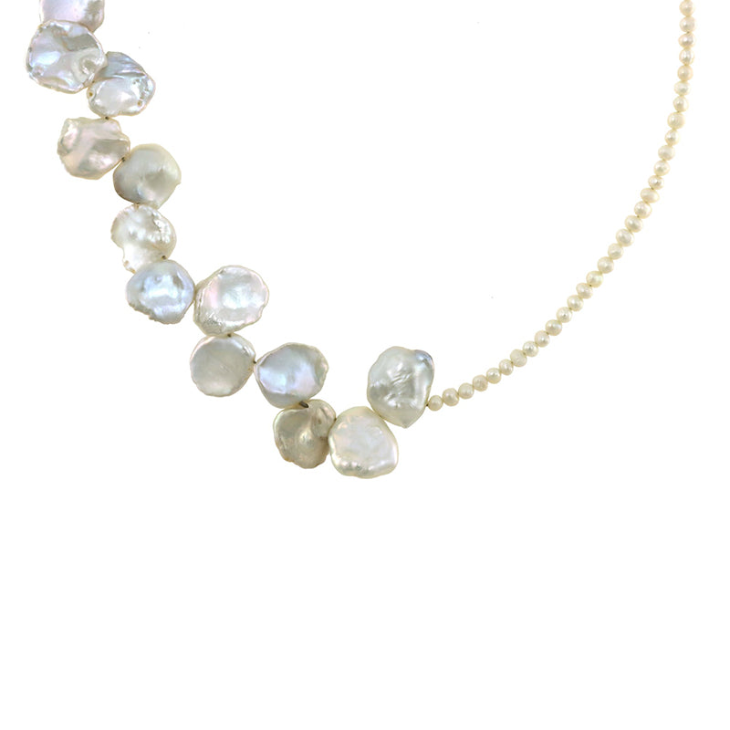 Quzah Necklace with Pearl - 18K Gold Plated