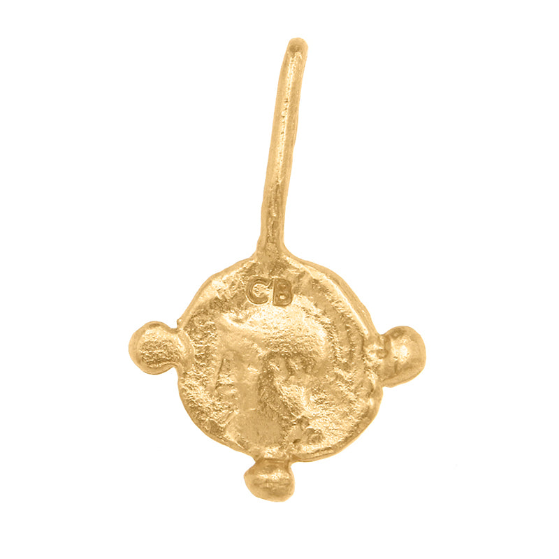 Gorgoneion Amulet Pendant - 18K Gold Plated