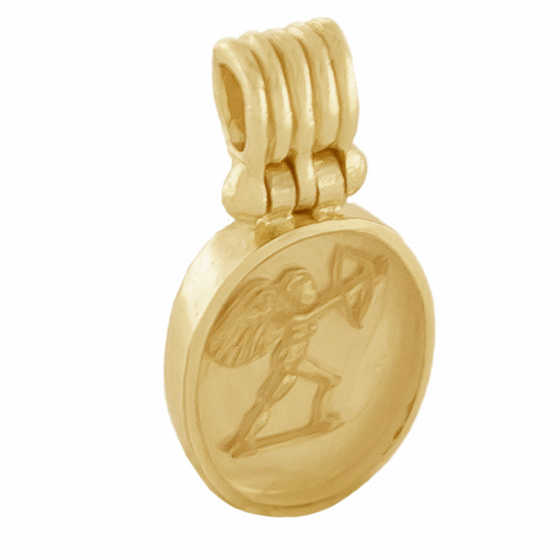 Mercurius Pendant in Resin - 18K Gold Plated