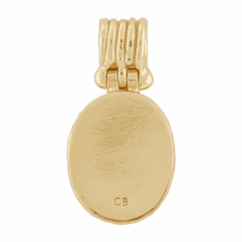 Mercurius Pendant in Resin - 18K Gold Plated