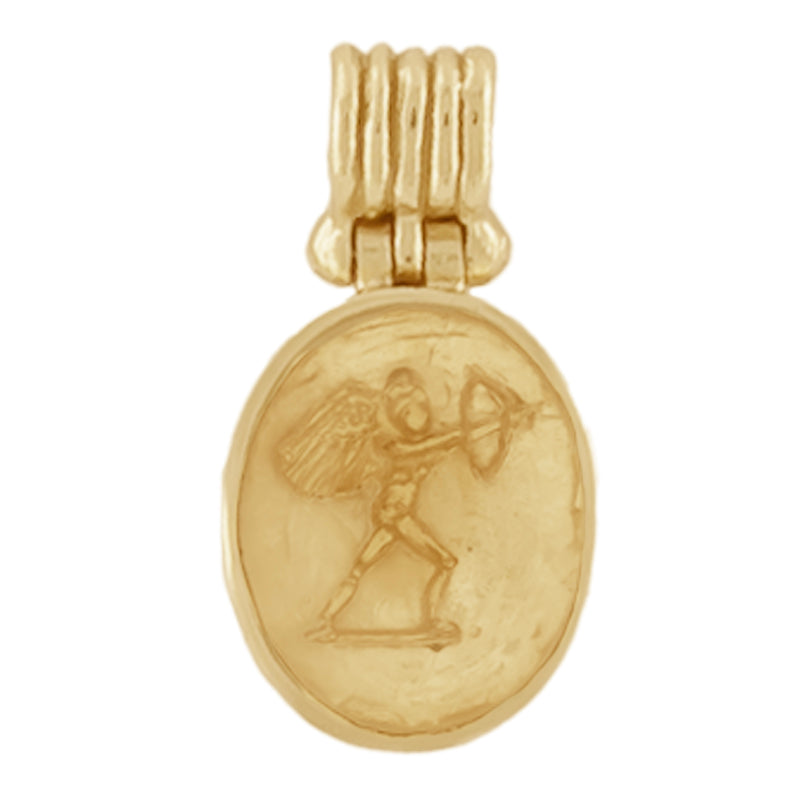 Mercurius Pendant in Resin - 18K Gold Plated