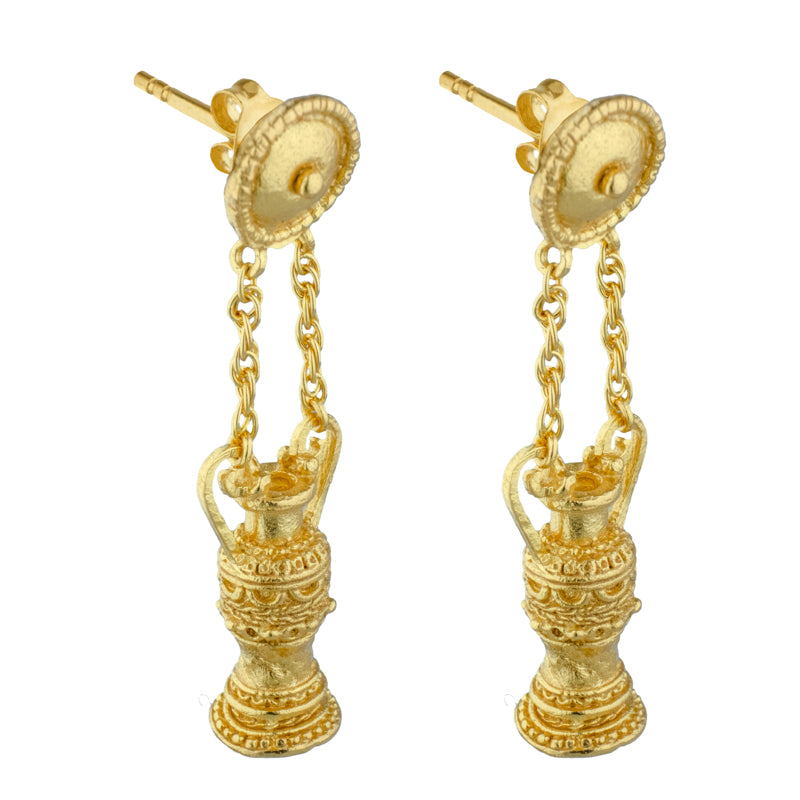 Abundita Earrings - 18K Gold Plated