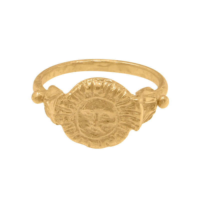 Apollo Sun Ring - 18K Gold Plated