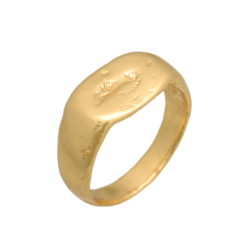 Salviati Pinky Ring - 18K Gold Plated