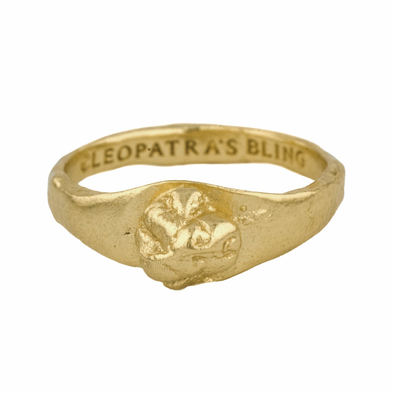 Lusignan Pinky Ring - 18K Gold Plated