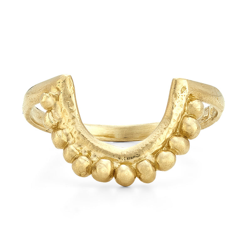Ceres Stacker Ring - Solid Gold