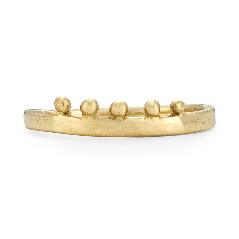 Iris Stacker Ring - Solid Gold