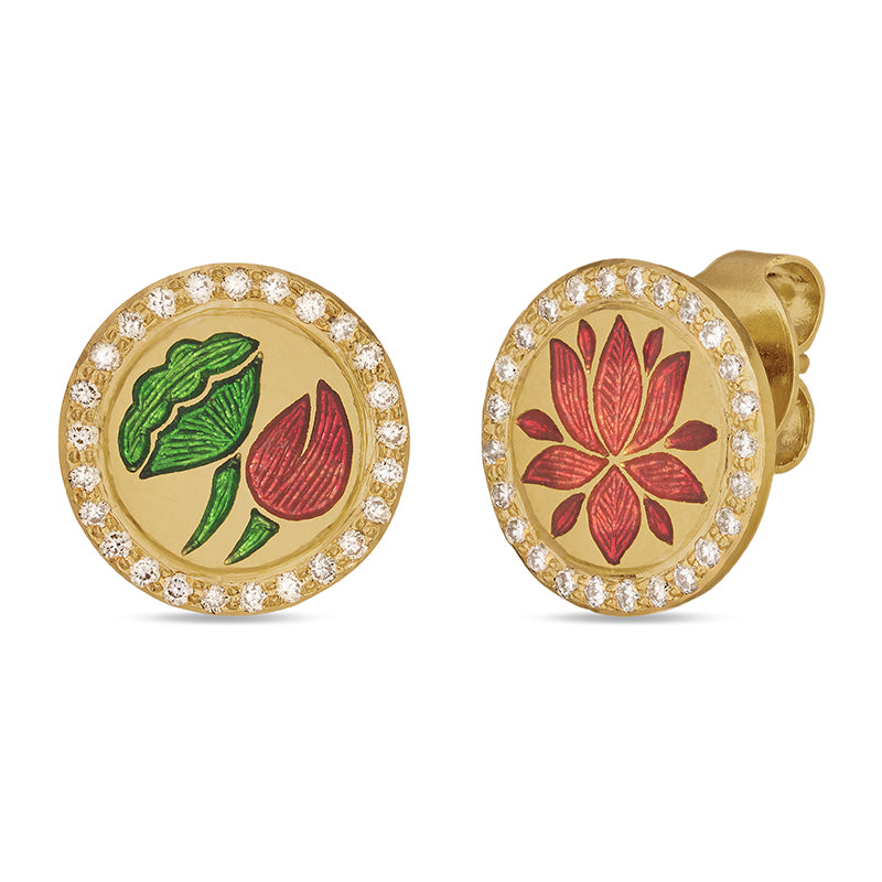 Kamala Earrings - Solid Gold