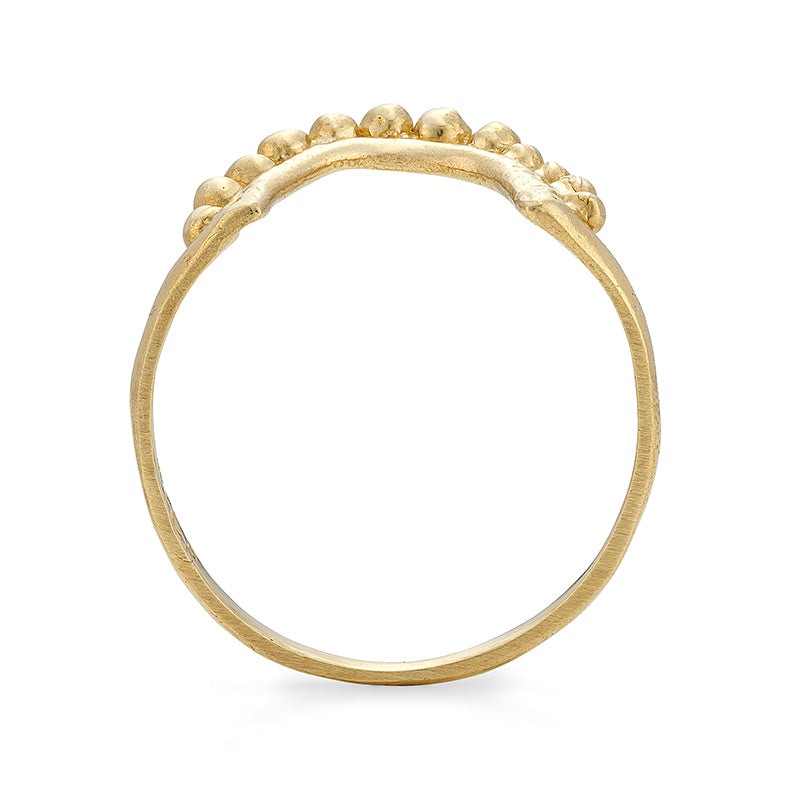 Ceres Stacker Ring - Solid Gold