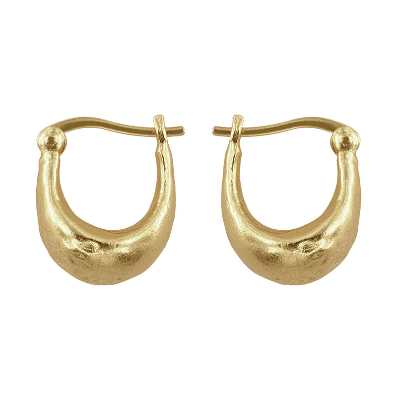 Antonis Hoop Earrings - 18K Gold Plated