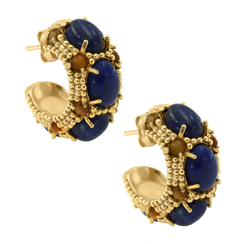 Mini Lynette Earrings - 18K Gold Plated