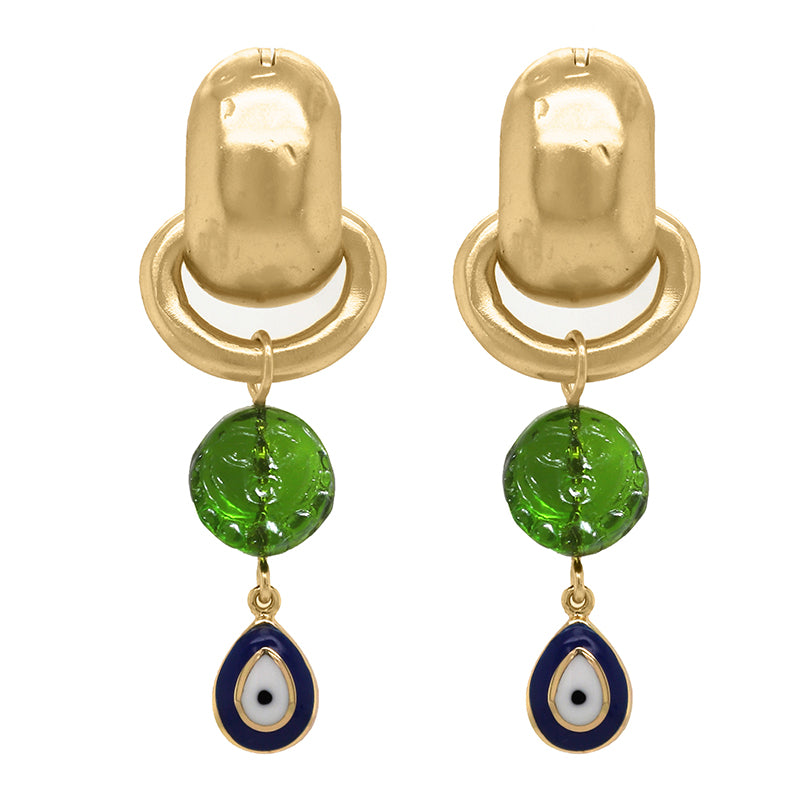 Sardus Earrings - 18K Gold Plated