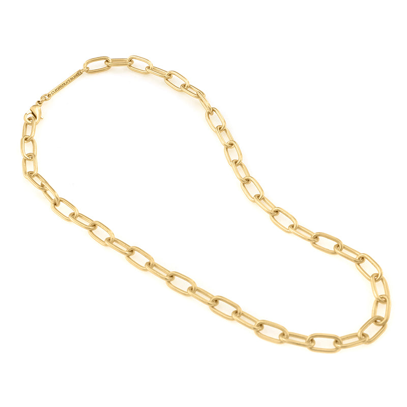 Handmade Cable Chain - 18K Gold Plated