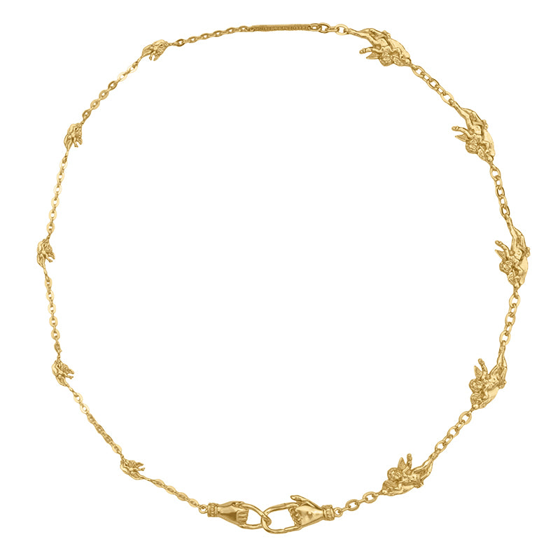 Botticini Necklace - 18K Gold Plated