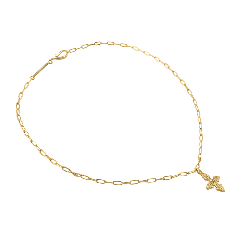 Trefoil Necklace - 18K Gold Plated