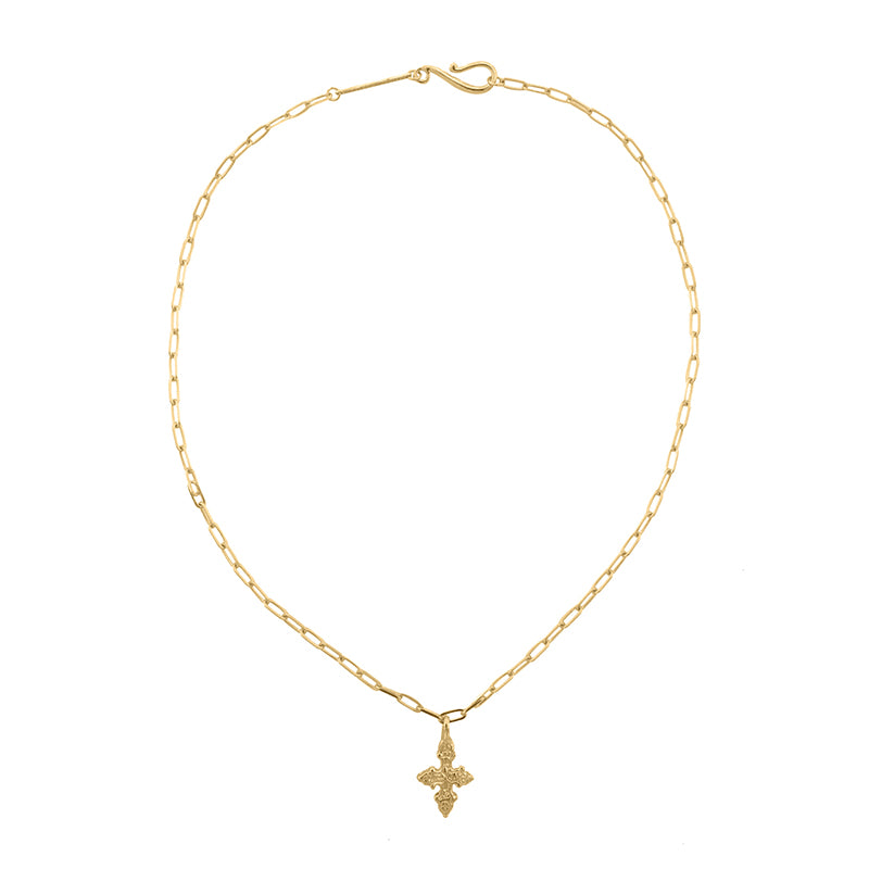 Trefoil Necklace - 18K Gold Plated