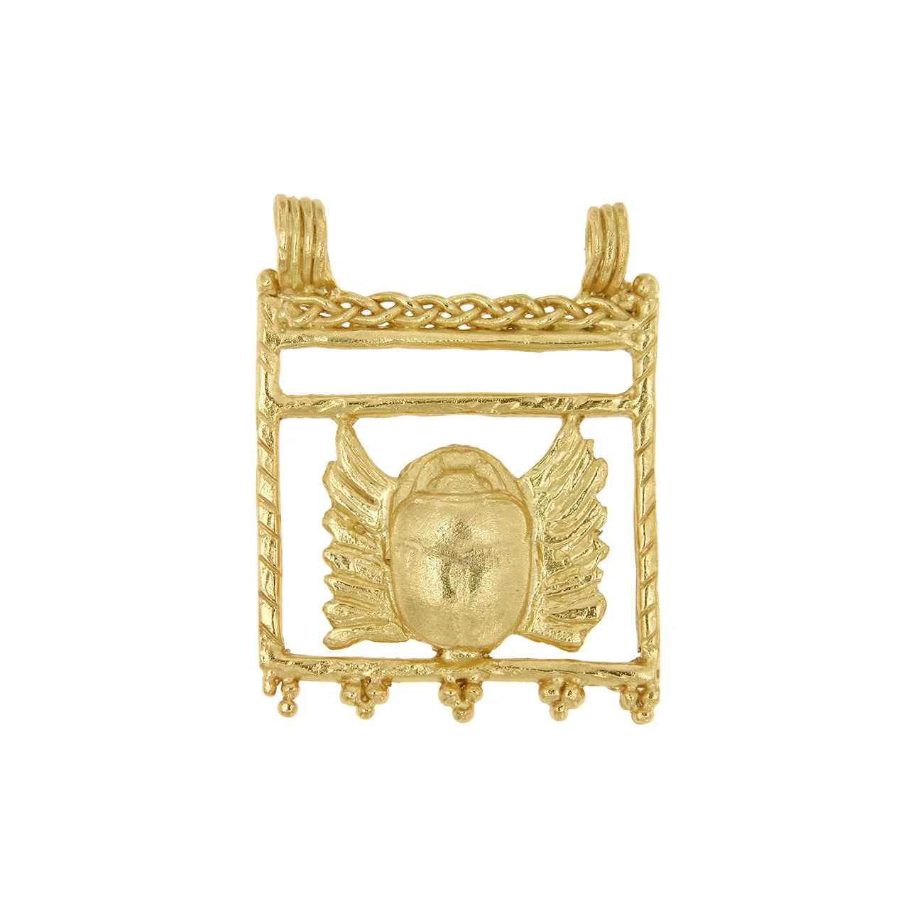 Khepri Pendant - 18K Gold Plated