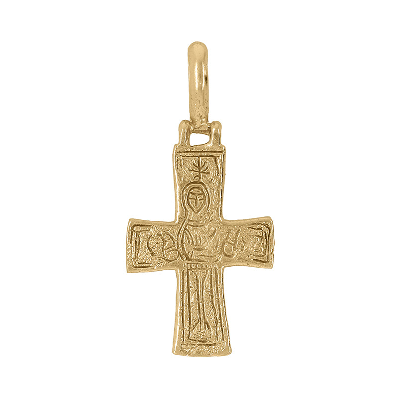 Constantine Cross Pendant - 18K Gold Plated
