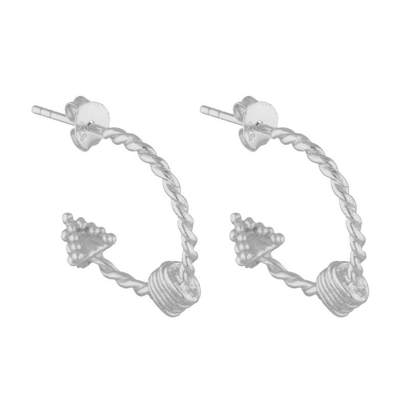 Pizan Earrings - Sterling Silver