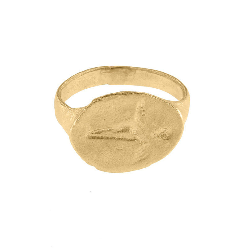 Peristera Ring - 24K Vermeil