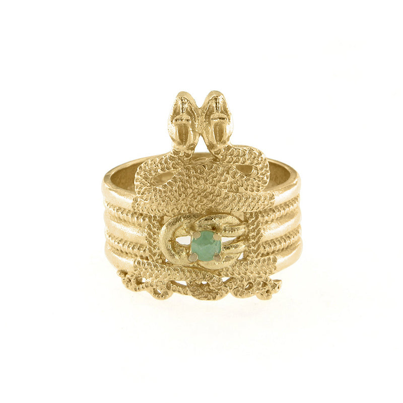 Mushussu Ring - 24K Gold Vermeil