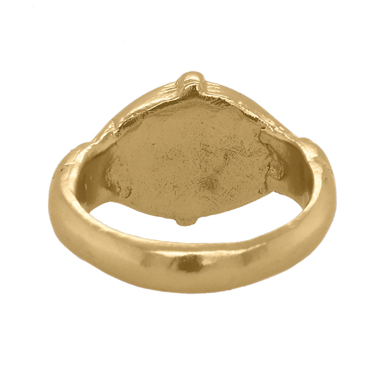 Alkhatam Signet Ring - 18K Gold Plated