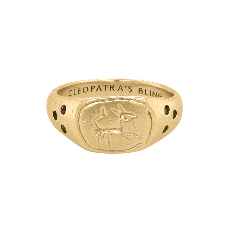 Alfonso Ring - 18K Gold Plated