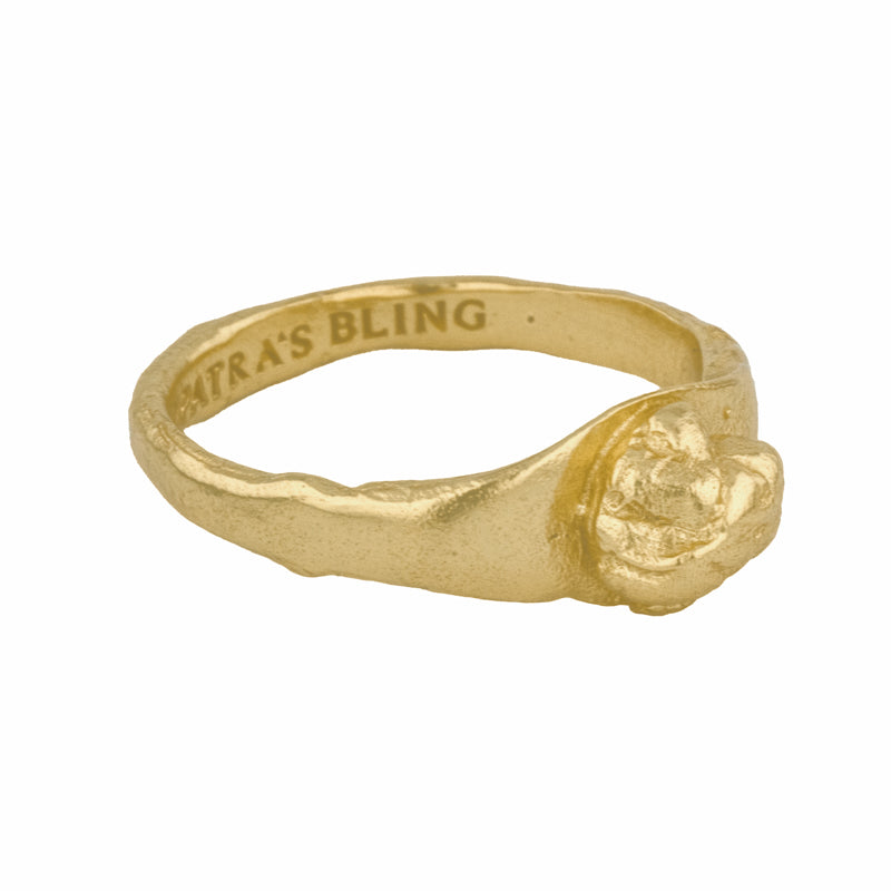 Lusignan Pinky Ring - 18K Gold Plated