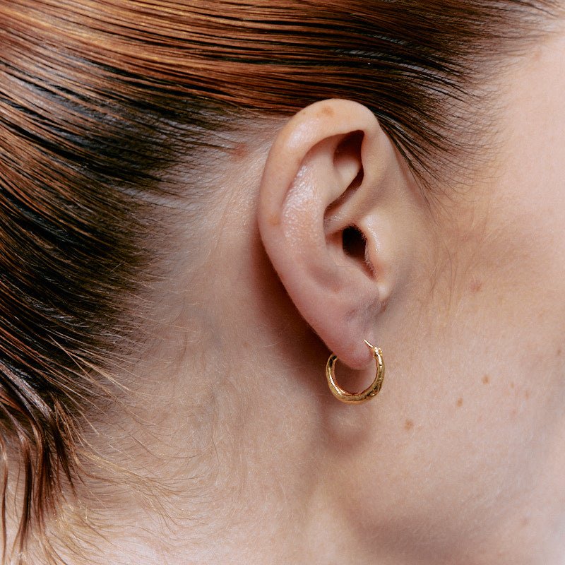 Adele Hoop Earrings - 18K Gold Plated