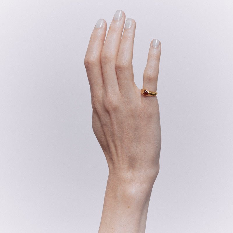 Verlaine Pinky Ring - 18K Gold Plated